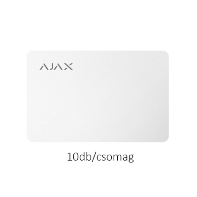 AJAX PASS WH 10 fehér proxy kártya (10db/csomag)