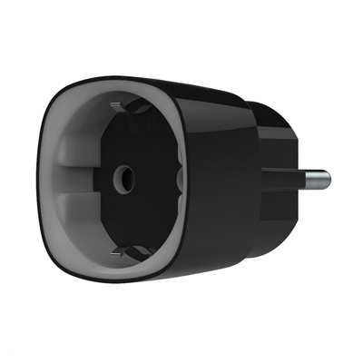 AJAX Socket BL - vezeték nélküli vezérelhető konnektor (fekete)