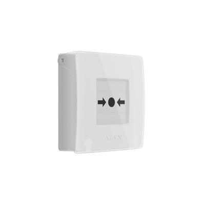 AJAX Manual Call Point WHITE - kézi jelzésadó (fehér)