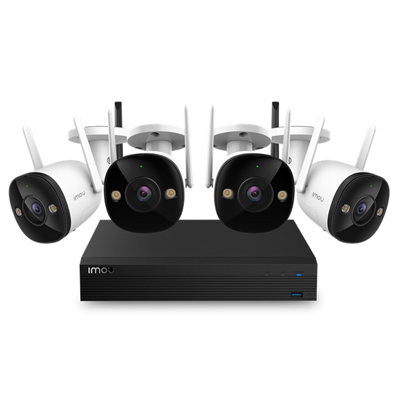 IMOU WIFI csőkamera szett (KIT/NVR1104HS-W-S2/4-F22FE, Full-Color)