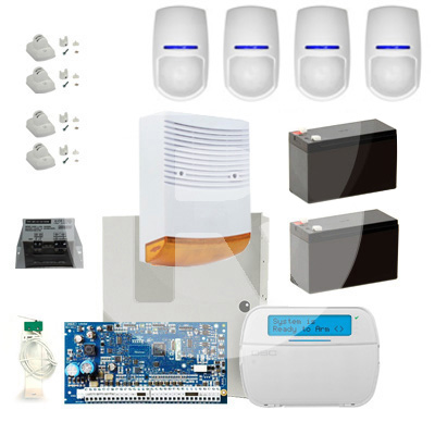 DSC NEO szöveges LCD riasztórendszer szett