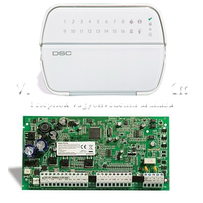 DSC PC1616PK5516 riasztó csomag (fémdoboz nélkül)