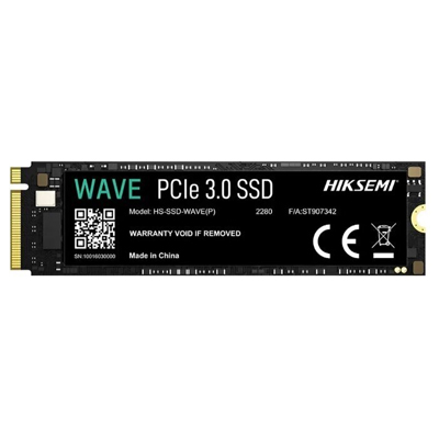 HIKVISION HIKSEMI 256GB M.2 NVMe 2280 SSD meghajtó (HS-SSD-WAVE PRO(P)(STD)/256G/PCIE3/WW)