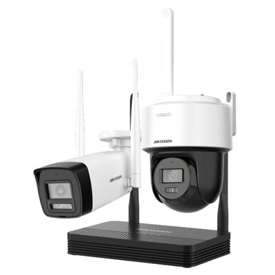 HIKVISION DS-J142I/NKS424W03H IP kamera szett
