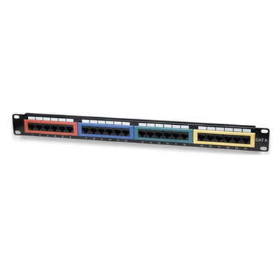 MANHATTAN 24 port Patch panel (1U) - CAT5e (513678)