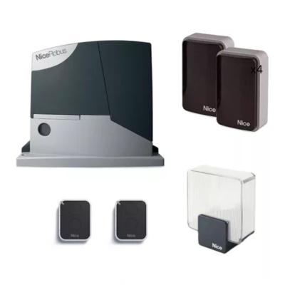 NICE ROAD400KCEE tolókapu szett (elektromechanikus végállás kapcsolóval)
