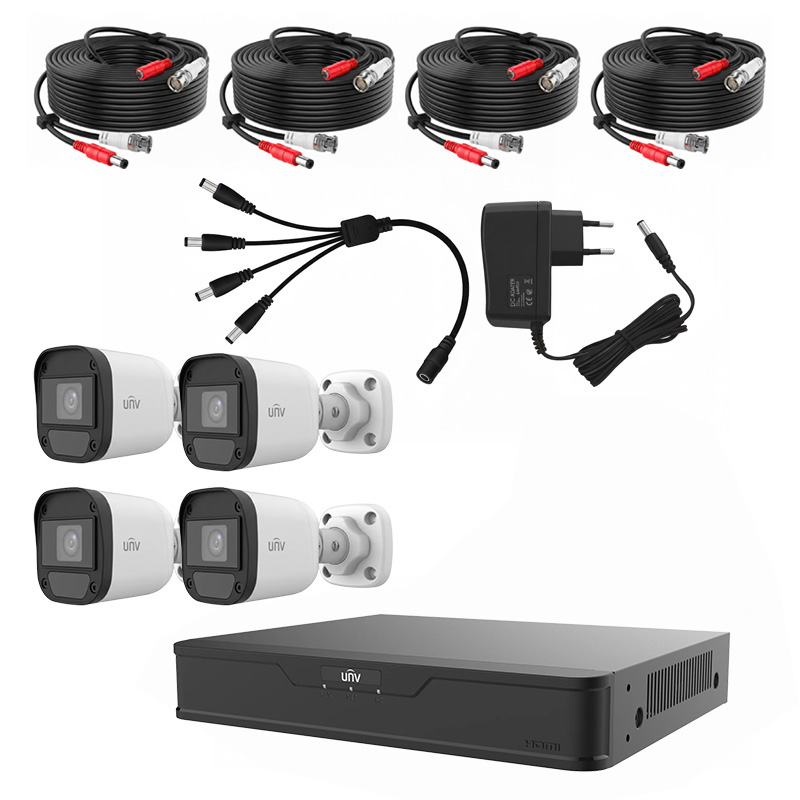 Otthon Start őrszem 1 kamera rendszer (KIT/XVR301-04G3/4xUAC-B112-F28)