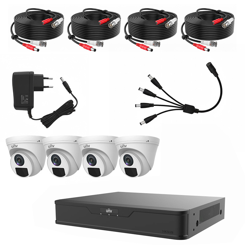 Otthon Start őrszem 2 kamera rendszer (KIT/XVR301-04G3/4xUAC-T112-F28)