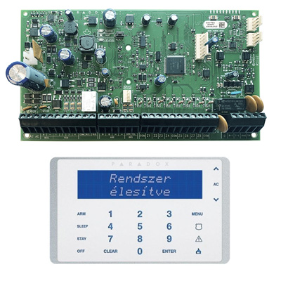 PARADOX EVO HD K656+ érintőgombos LCD kezelővel