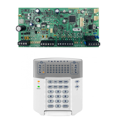 PARADOX SP5500+ K32LED+ LED kezelővel