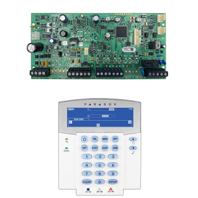PARADOX SP5500+ K35 IKON LCD kezelővel