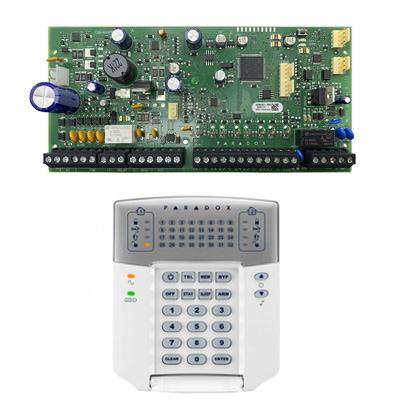 PARADOX SP6000+ K32LED+ LED kezelővel