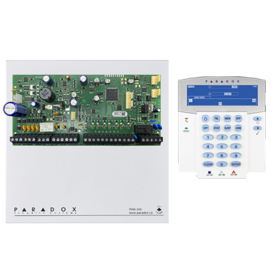 PARADOX SP6000+ szett (K35LCD kezelő, fémdoboz)