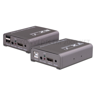 Provision PR-HDKVMoNet HDMI+USB+IR jeltovábbító
