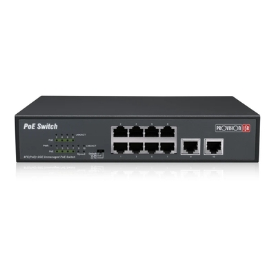 PROVISION-ISR PR-PoES-08120GC+2GI 8+2 portos PoE switch, 120W