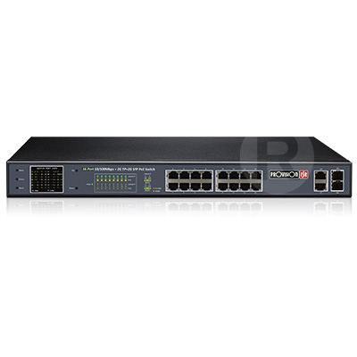 Provision PR-PoES-16300CL+2G+2SFP Switch