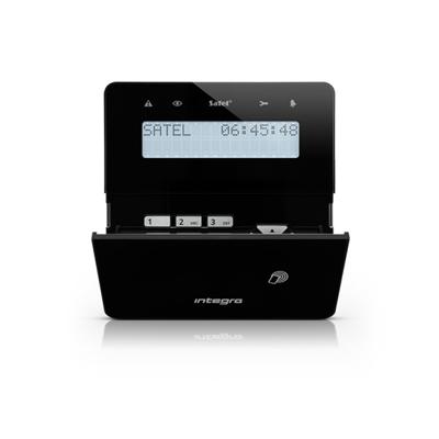 SATEL INT-KWRL2-B vezeték nélküli LCD kezelő