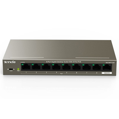 TENDA TEG1109P-8-102W Gigabit PoE switch