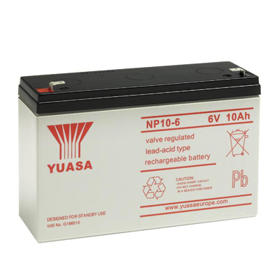 YUASA NP 6V 10Ah akkumulátor (NP10-6)