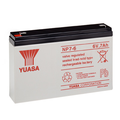 YUASA NP 6V 7Ah akkumulátor (NP7-6)